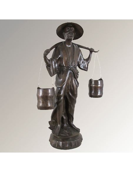 Figura de Bronce. Portador de agua 104cm "El Aguador"