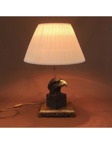 Peana de Bronce Pie de lámpara soporte 22x15cm