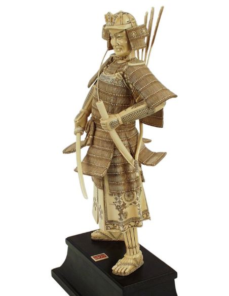 Talla de Marfil Samurái con espada (esab01940/06i)