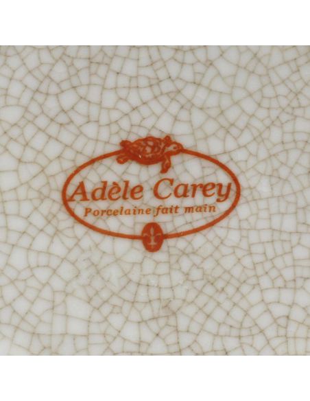 Caja de porcelana. Caja aromática 13cm -Paraiso