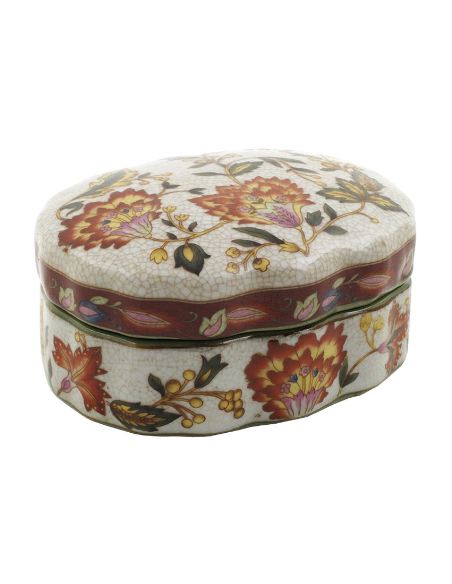 Caja de porcelana. Caja ondulada 13cm -Hiti