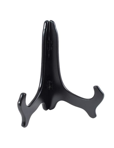 Support en bois: Support 20cm pour assiette set de 4