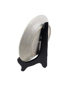 Support en bois: Support 20cm pour assiette set de 4 2