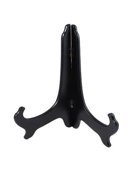 Support en bois: Support 25cm pour assiette set de 2