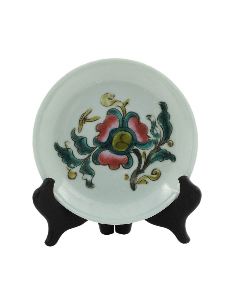 Support en bois: Support 10cm pour assiette set de 4 2