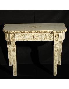 Mueble de Hueso. Consola 102,5 cm. con cajón